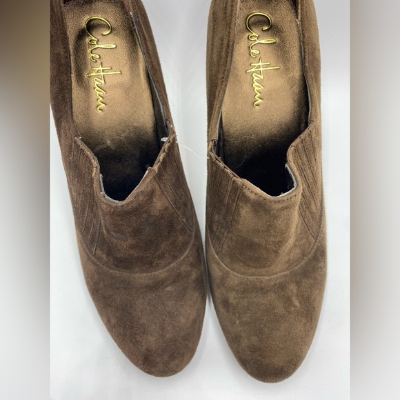 Cole Haan🚨NWOT Women's Nike Air Brown Suede Pull-on Ankle Booties Boots S7”NWOT - Picture 14 of 14